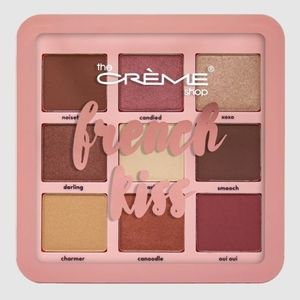 BOGO@50% the Crème shop French Kiss 9 Color Eyeshadow Palette